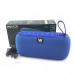 Портативная колонка WALKER WSP-150, (5Вт2дин,19х9х6см, Bluetooth), функция часов, синяя