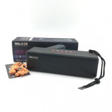 Портативная колонка WALKER WSP-130 (5Втx2дин, Bluetooth) Black