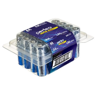 Батарейка Perfeo LR06 Super Alkaline BOX-24
