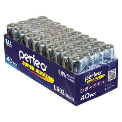 Батарейка PERFEO LR03 Super Alkaline BOX-40