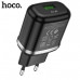 СЗУ-USB Micro HOCO N3 1м, QC3.0A, Black