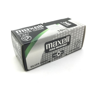 Батарейка MAXELL R 346 SR712SW, коробка-10шт