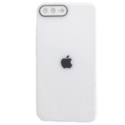 Чехол стеклянный iP 7/8 Plus Glass White