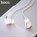 Гарнитура вакуумная HOCO M1 Pro Original, аудио разъем Lightning, White