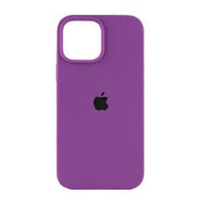 Чехол iP 13 Pro Max Silicone Case (18 Brinjal) 4 sides