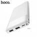 Внешний аккумулятор 10000 mAh HOCO J72 Easy travel (White)
Вход: MicroUSB/Type-C, 5V/2A макс. Дисплей: LED индикатор уровня заряда. Материал: ABS + огнеупорный PC+ литий-полимерный аккумулятор.  Размер: 136х68х16мм. Вес: 225г.