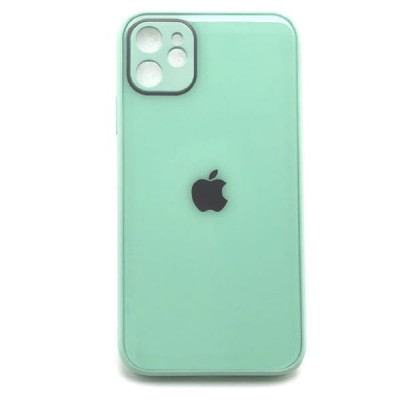Чехол стеклянный iP 11 Glass Spearmint