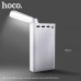 Внешний аккумулятор 30000 mAh HOCO J62 (White) с LED-индикатором и настольной лампой Вход: Micro-USB/Type-C. Материал изготовления: ABS+PC огнестойкий материал. Энергоэффективная A+полимерная литиевая батарея. Размеры: 168х83х33мм. Вес: 710 г. Выход 3 USB