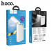 Внешний аккумулятор 30000 mAh HOCO J62 (White) с LED-индикатором и настольной лампой Вход: Micro-USB/Type-C. Материал изготовления: ABS+PC огнестойкий материал. Энергоэффективная A+полимерная литиевая батарея. Размеры: 168х83х33мм. Вес: 710 г. Выход 3 USB