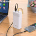 Внешний аккумулятор 30000 mAh Borofone BJ18A White Входной интерфейс: 2USB, Micro-USB/USB Type-C. Светодиодный цифровой дисплей питания + функция настольной лампы