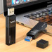 Картридер HOCO HB20 Black USB 3.0 Материал: ABS. Размер: 69х19х13мм. Вес: 10г. Теоретическая скорость передачи: 5Gbps. Теоретическая поддерживаемая емкость: 2TB. Поддержка TF/SD карт. Совместимость с большинством операционных систем, например, для Windows