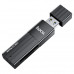 Картридер HOCO HB20 Black USB 3.0 Материал: ABS. Размер: 69х19х13мм. Вес: 10г. Теоретическая скорость передачи: 5Gbps. Теоретическая поддерживаемая емкость: 2TB. Поддержка TF/SD карт. Совместимость с большинством операционных систем, например, для Windows