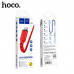 Кабель Lightning HOCO X59 1м, 2.4A, шнуровая оплетка, Red