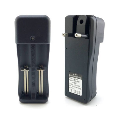 СЗУ для аккумуляторных батарей 2 слота NGY-263/0688 (DQ-1689) (18650) складная вилка