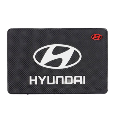 Коврик на панель авто HYUNDAI противоскользящий (20х13см)