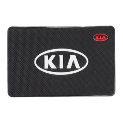 Коврик на панель авто KIA противоскользящий (20х13см)