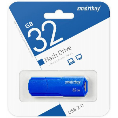 USB флеш-диск 32GB Smartbuy Clue Blue
