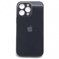 Чехол стеклянный iP 13 Pro Glass Black