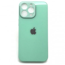 Чехол стеклянный iP 13 Pro Glass Spearmint
