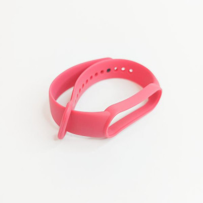 Ремешок силиконовый для Mi Band 5/6, Rose Red