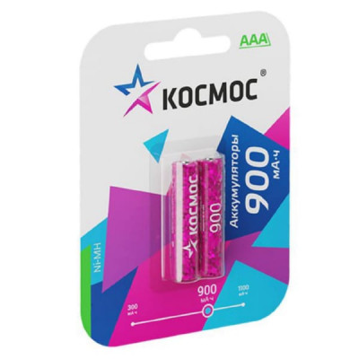 Аккумулятор КОСМОС R03 (900 mAh) BL2 (2/24/288)