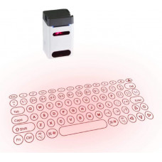 Клавиатура беспроводная Laser Projection Keyboard M1 Тип интерфейса: bluetooth. При переключение клавиатуры (телефон, ноутбук) на русскую раскладку, то проекционная клавитаура остается на английском языке.
