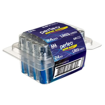 Батарейка PERFEO LR03 Super Alkaline BOX-24