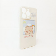 Чехол силиконовый iP 13 Pro Bear Keep Cute