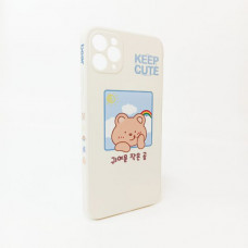 Чехол силиконовый iP 11 Pro Max Bear Keep Cute