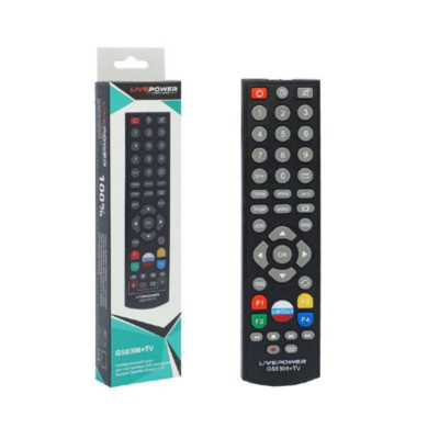 Пульт универсальный Live-Power GS8306+TV Триколор для различных спутниковых ресиверов