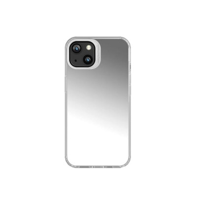 Чехол силиконовый iP 13 Зеркало цвет Silver