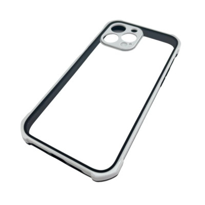 Чехол прозрачный iP 13 Pro Paris акриловый, цвет Black