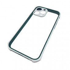 Чехол прозрачный iP 13 Pro Paris акриловый, цвет Dark Green