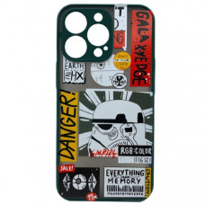 Чехол Skin Shell iP 13 Pro Star Wars Green 1