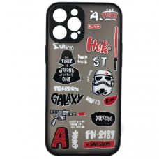 Чехол Skin Shell iP 12 Pro Max Star Wars Black 1