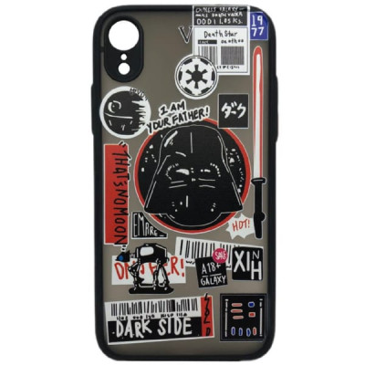 Чехол Skin Shell iP XR Star Wars Black 2