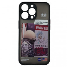 Чехол Skin Shell iP 13 Pro NASA 2 Black
