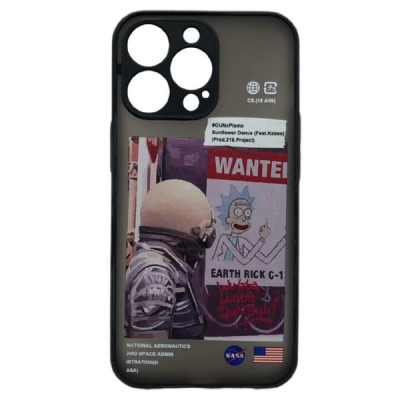 Чехол Skin Shell iP 13 Pro NASA 2 Black
