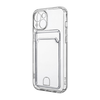 Чехол прозрачный iP 13 Card Case 1.5mm