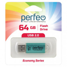 USB флеш-диск 64Gb Perfeo E01 Green economy series