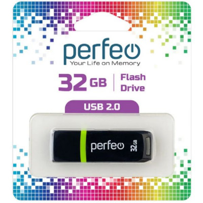 USB флеш-диск 32Gb Perfeo C11 Black