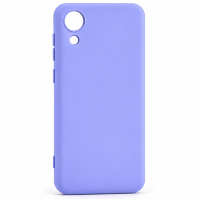 Чехол силиконовый Samsung A03 Core Soft Touch, цвет Фиолетовый