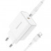 СЗУ-USB-C (Type-C)-Lightning BOROFONE BA57A 1м, PD20W, 3A, White