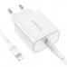 СЗУ-USB-C (Type-C)-Lightning BOROFONE BA57A 1м, PD20W, 3A, White