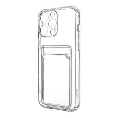 Чехол прозрачный iP 12 Pro Max Card Case 1.5mm