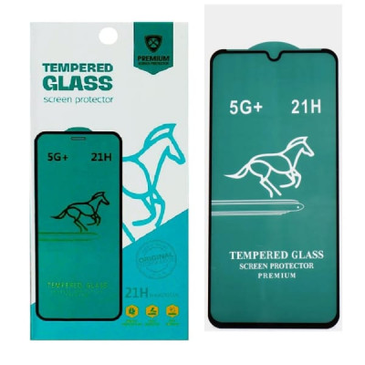Стекло защитное в упаковке Horse Samsung A7 2017 21H Black