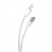 Кабель Micro USB JOOVE JM09 1м, 2.A, длинный штекер 9мм, White