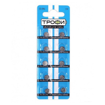 Батарейка ТРОФИ G2 (396) BL10