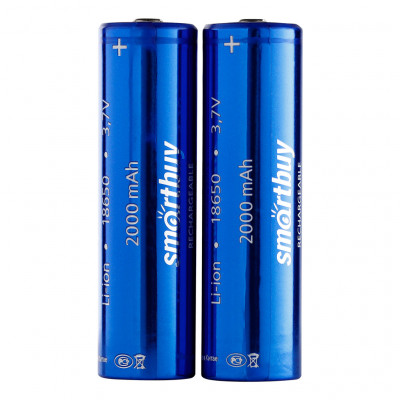 Аккумулятор 18650 (3,7V, 2000mAh) Smartbuy SP2