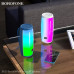 Портативная колонка Borofone BR20 Black Bluetooth 5.0; Чип: JL AC6965E. Емкость аккумулятора: 2400 мАч, заряжается около 3 часов. Время использования: 3 часа. Динамик: 52 мм x 2; Мощность: 5 Вт x 2. Размер: 210,5 x 94,5 x 94,5 мм;  Поддержка FM, TF-карты,